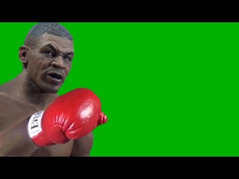 MIKE TYSON HEAVYWEIGHT CHAMP Of The World  green screen HD