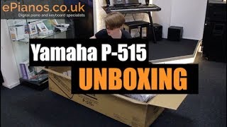 Yamaha P-515 portable piano Unboxing