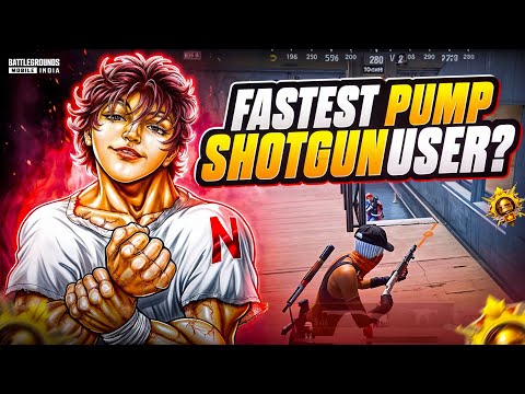 Fastest Pump shotgun user player in the World ? 🌍🔥 - Wmax | BGMI - PUBG MOBILE