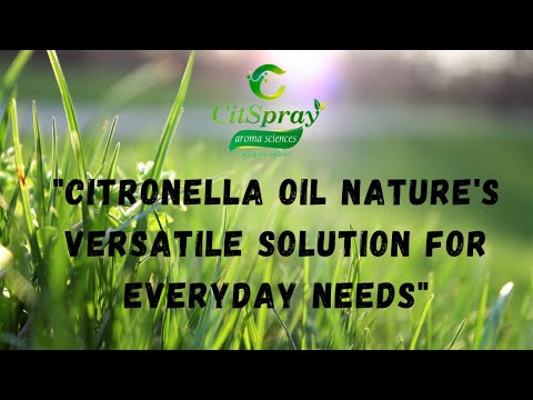 Citronella Essential Oil