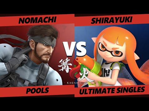 Kagaribi 4 - Nomachi (Snake) Vs. Shirayuki (Inkling) SSBU Smash Ultimate