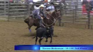 preview picture of video 'Region X HS - Trevor Hedeman - Calf Roping'