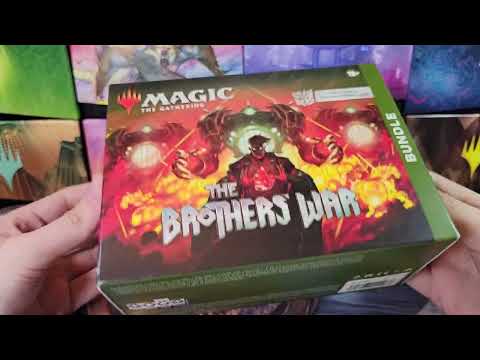MTG Brothers War Bundle Opening
