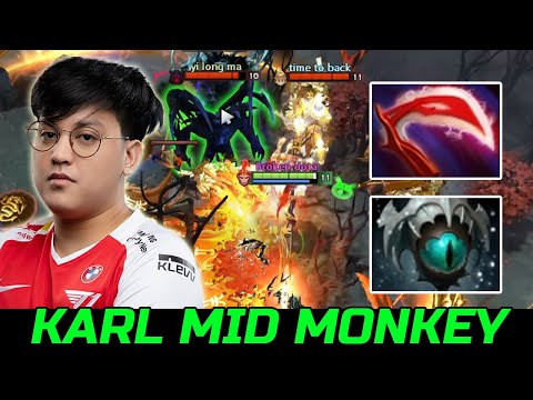 T1.KARL MONKEY KING MID - DESOLATOR ITEM BUILD DOTA 2