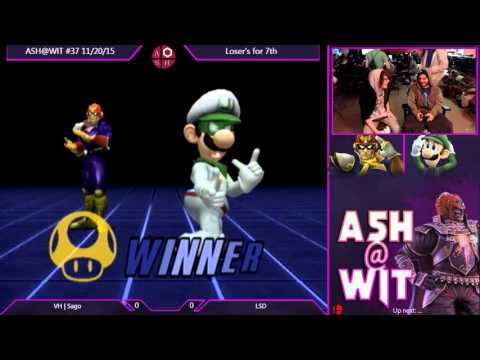 VH | Sago (Luigi) vs LSD (Falcon) - ASH@WIT #37 PM Loser's Bracket