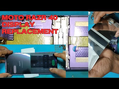 moto razr 40 display replacement | razr 40 display change