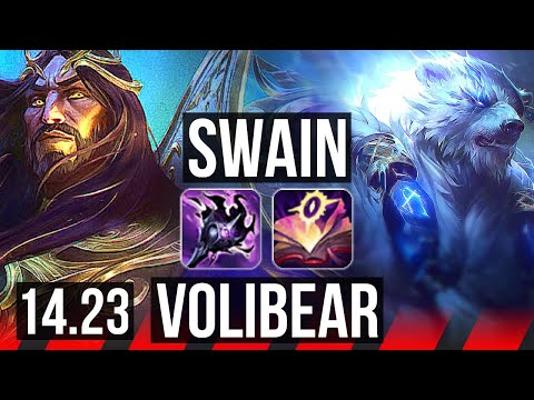 SWAIN vs VOLIBEAR (TOP) | Rank 10 Swain | NA Challenger | 14.23