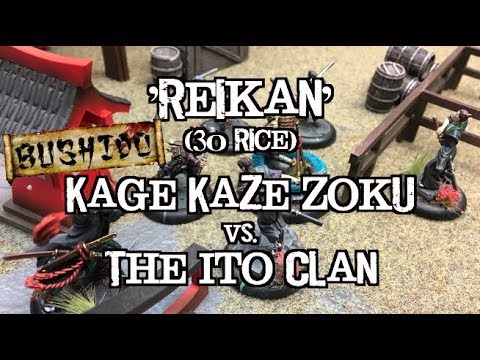 Journeys to Jwar - Bushido Battle Report - Ep 09 - Kage vs. The Ito Clan