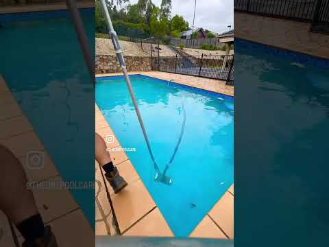 How to vacuum algae to waste?