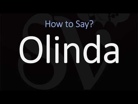 How to Pronounce Olinda? (CORRECTLY)
