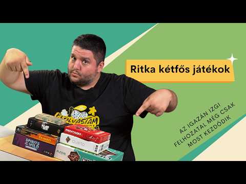 Ez nagyon nincs meg akárkinek  - Kétfős társasjátékok #9 - Mit Játsszunk?