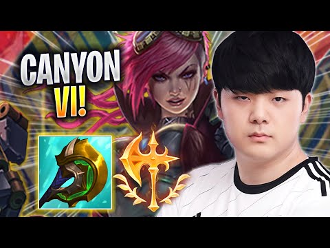 CANYON IS SO CLEAN WITH VI! - DK Canyon Plays Vi JUNGLE vs Sylas! | Season 2023