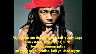 Lil Wayne- Gucci Gucci with Lyrics in HD