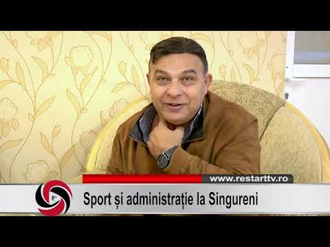 Sport și administrație la Singureni