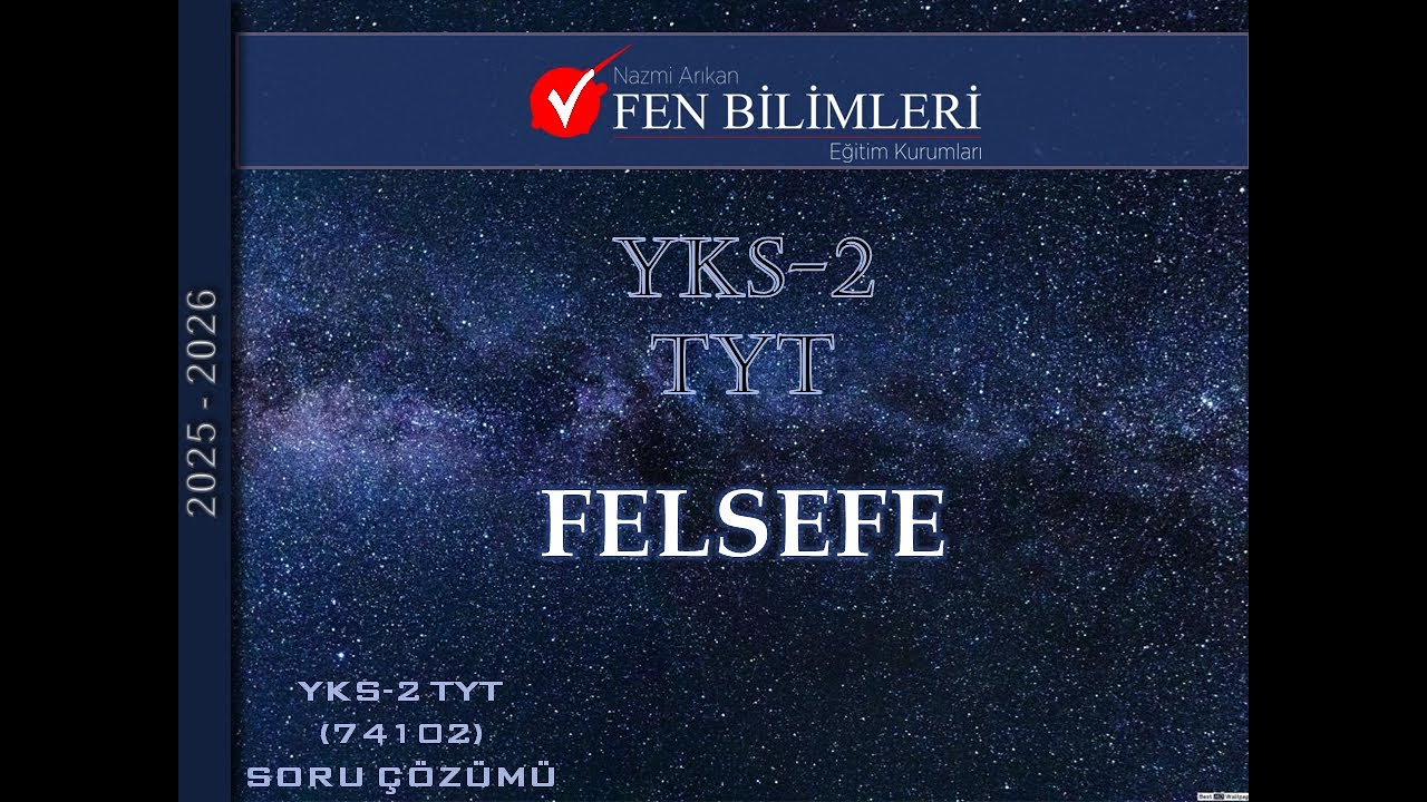 FELSEFE YKS 2 TYT (74102)
