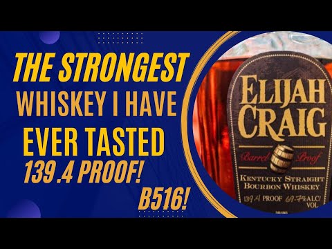Tasting the strongest whiskey I have ever tasted! 139.4 proof, EC B516! #whiskeytube #happyhour