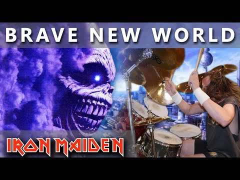 IRON MAIDEN - Brave New World - Drum Cover - (Rock in Rio) #05