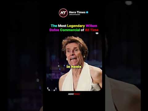 When Willem Dafoe Starred In The Greatest Commercial Ever 🍫👱🏻‍♀️