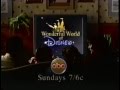 The Wonderful World Of Disney 1997 Promo 2 VHS Capture