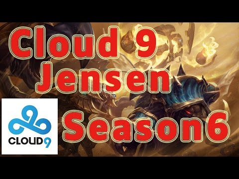 C9 Jensen Xerath MID vs Anivia Patch 6.21