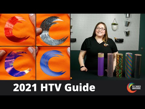 2021 HTV Guide | Beginners Guide to Heat Transfer Vinyl