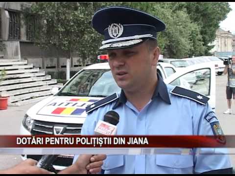 Dotari pentru politistii din Jiana bun