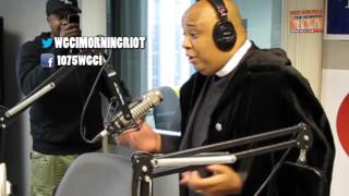 Rev Run freestyles on The Morning Riot