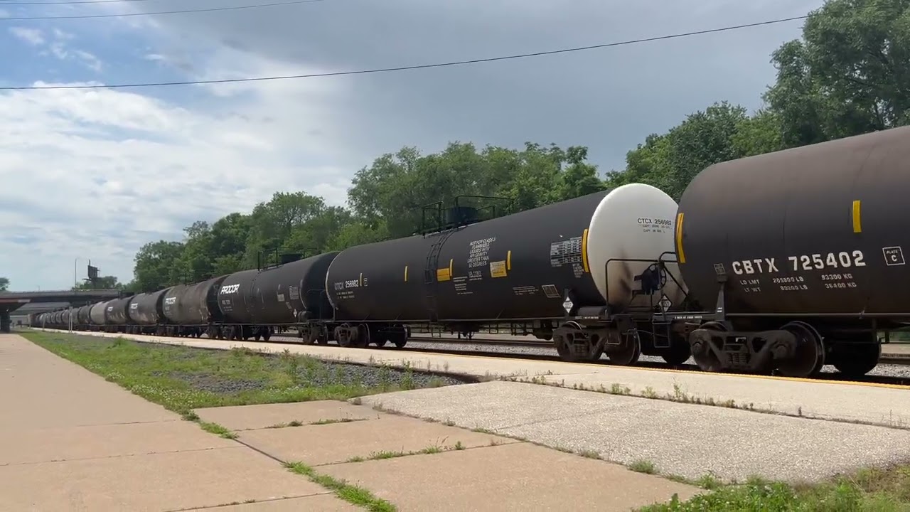 Amtraks and a Freight. Trains of 6/25/24