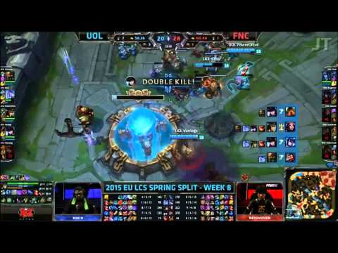 UoL vs Fnatic - Defending the Nexus and Ending - League of Legends