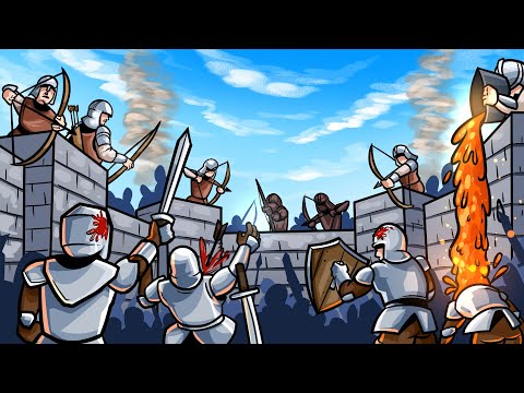 Brutal Invasion of CASTLE WALLS in NEW Medieval Battle Simulator!