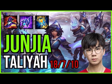 JUNJIA - TALIYAH vs. GRAVES Jungle | KR CHALLENGER | PATCH 10.25
