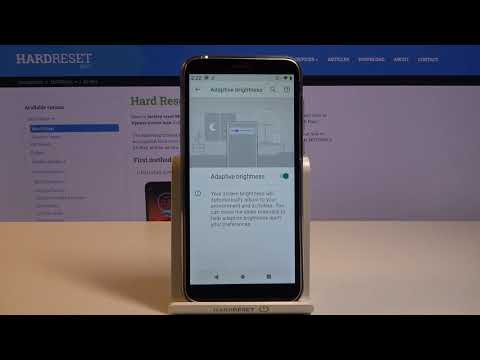How to Turn On Auto Brightness on MOTOROLA Moto E6 Play – Turn off Auto Brightness