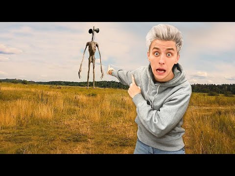 Caccia alla SIREN HEAD Nella Vita Reale !