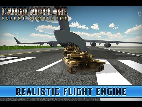 Tank Transporter Cargo Airplane Simulator 3D - Official Gameplay