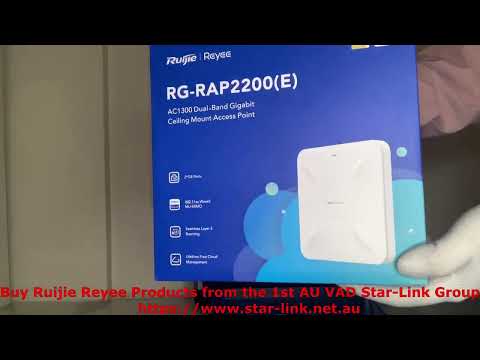 RG-RAP2200(E) Open Box Video