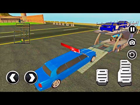 US Police Limousine Car Quad Bike Transporter - Luxury Police Cars Transporter | Android GamePlay
