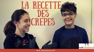 La ricetta delle crêpes en français!