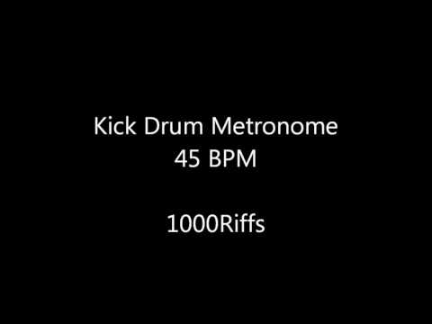 Kick Drum Metronome - 45 BPM