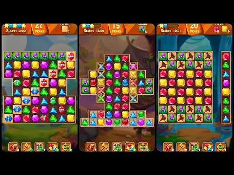 Jewels Original - Classical Match 3 Game Gameplay (Android/Match3) - YouTube