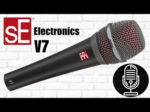 sE V7  - Dynamic Microphone  - Test / Review  - A Very Safe Choice...But I Don't Do The Safety Dance