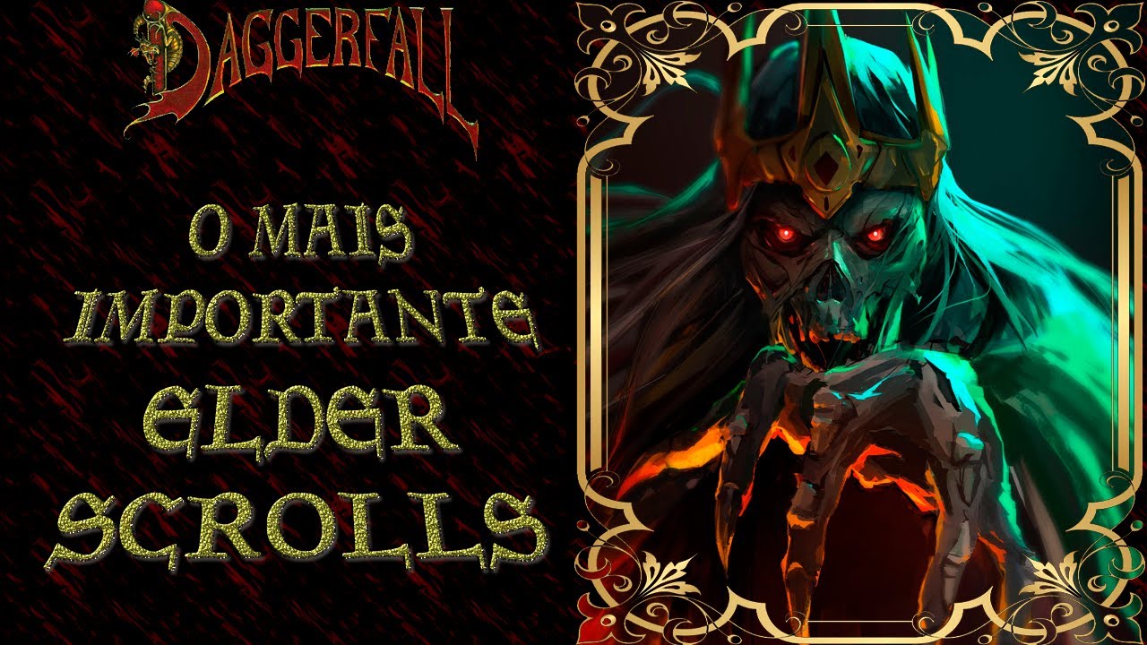 O JOGO MAIS AMBICIOSO DA BETHESDA - RETROSPECTIVA THE ELDER SCROLLS II DAGGERFALL -