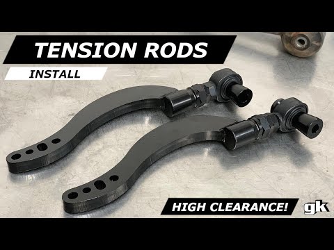 Gktech V4.2 SR Chassis Tension Rods - Install