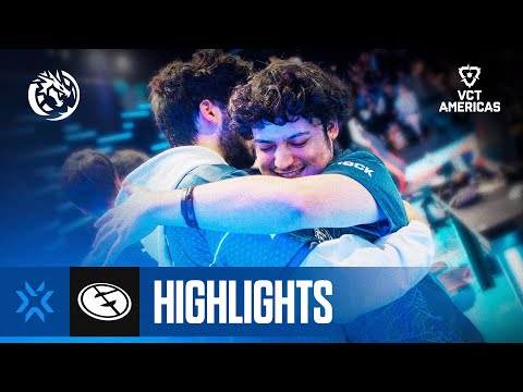 Estamos en PLAYOFFS - LEVIATÁN vs EVIL GENIUSES- HIGHLIGHTS | VCT Americas Stage 2