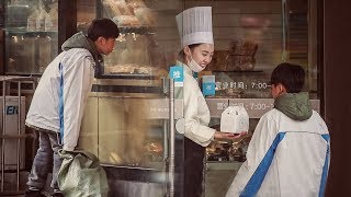 When a poor boy lingers outside the cake shop on his birthday, what will happen? video