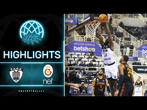 PAOK mateco v Galatasaray NEF - Highlights | Basketball Champions League 2021-22