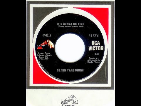 Glenn Yarbrough - IT'S GONNA BE FINE  (David Gates)  (1965)