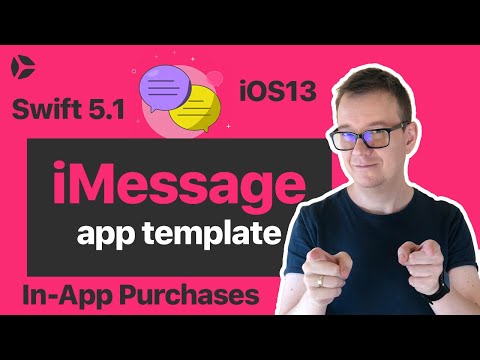Build An iMessage App In Xcode 11 Swift 5.1 | Creating Messages Extension in iOS 13