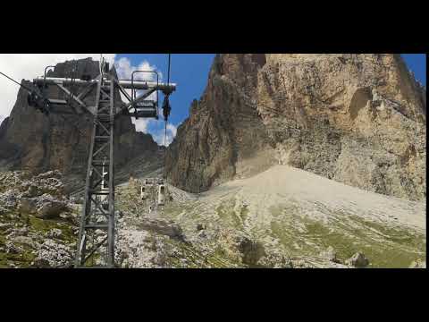Coffin Lifts Sassolungo Val Gardena Dolomites