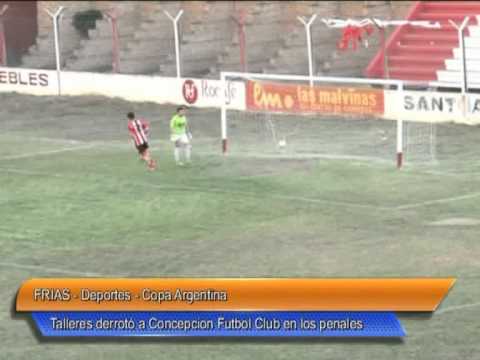 06  Frias   Deportes   Copa Argentina   Talleres derroto a Concepcion FC en los penales