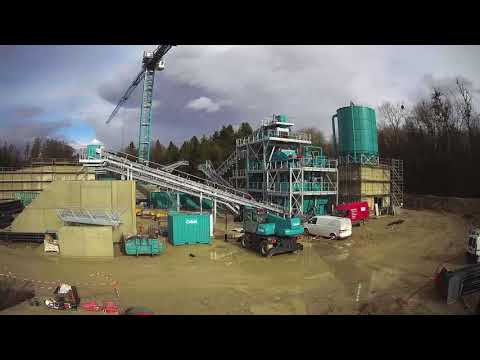 Frei Fördertechnik AG Baustellen Webcam Orllati Granulats & Béton SA